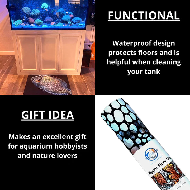 Flipper Aquarium Mat with Clownfish
