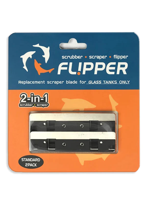 Flipper Standard Replacement Blades Stainless Steel 2pk