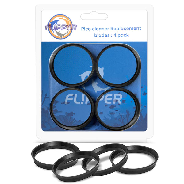 Flipper Pico 2 in 1 Aquarium Magnet Cleaner Replacement Blades - 4 Pack