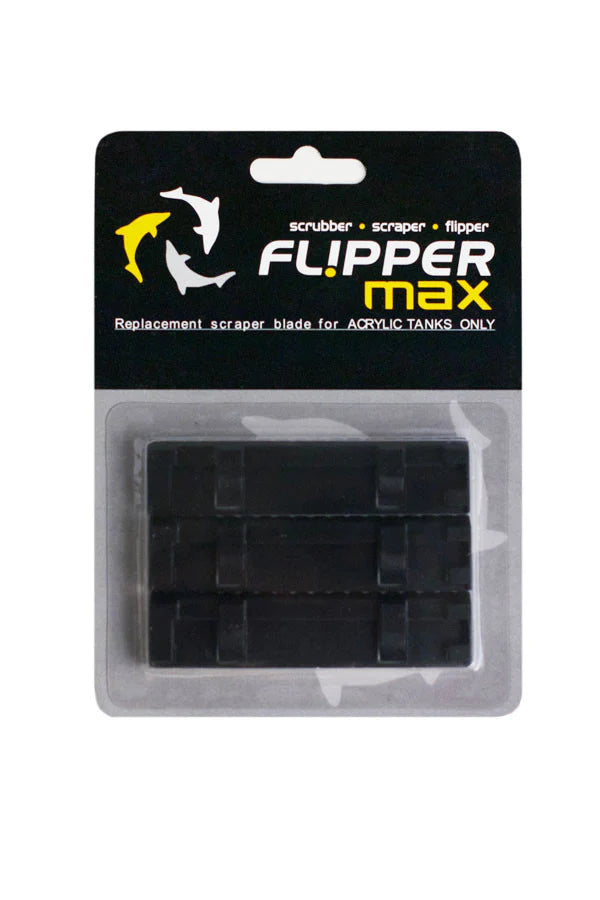 Flipper Max ABS Replacement Blades 3-Pack - Acrylic Tanks