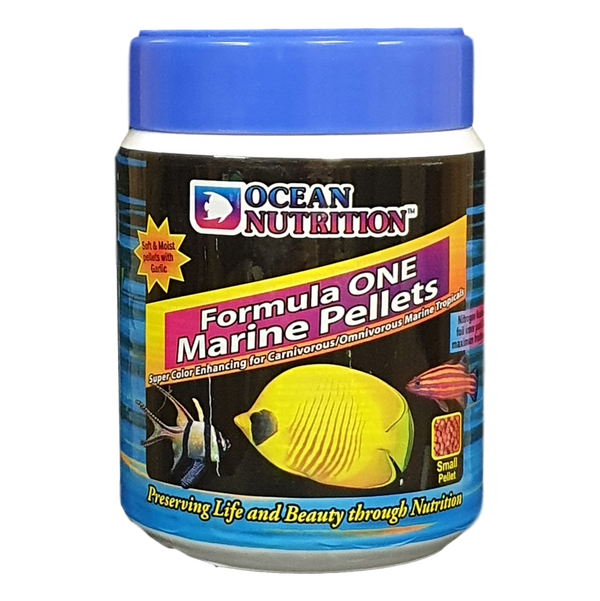 Ocean Nutrition Formula One Marine Pellets Small Size 200G - RBM Aquatics  