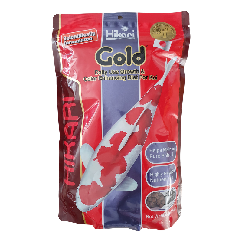 Hikari Gold Koi Pellets | Medium Floating Pellets | 500G - RBM Aquatics