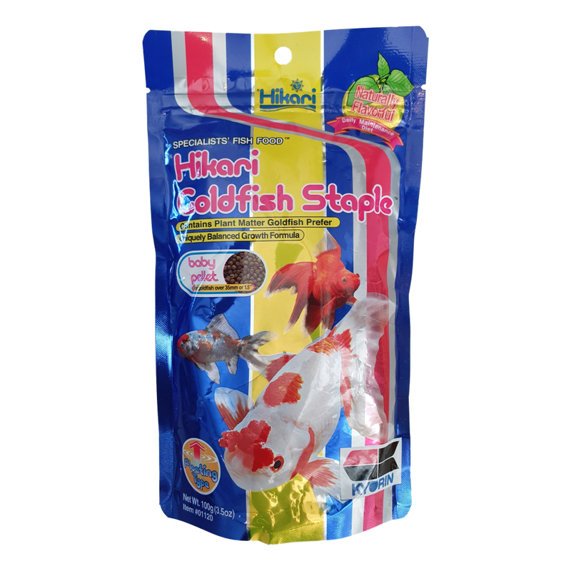 Hikari Goldfish Staple | Baby Floating Pellets | 100G - RBM Aquatics