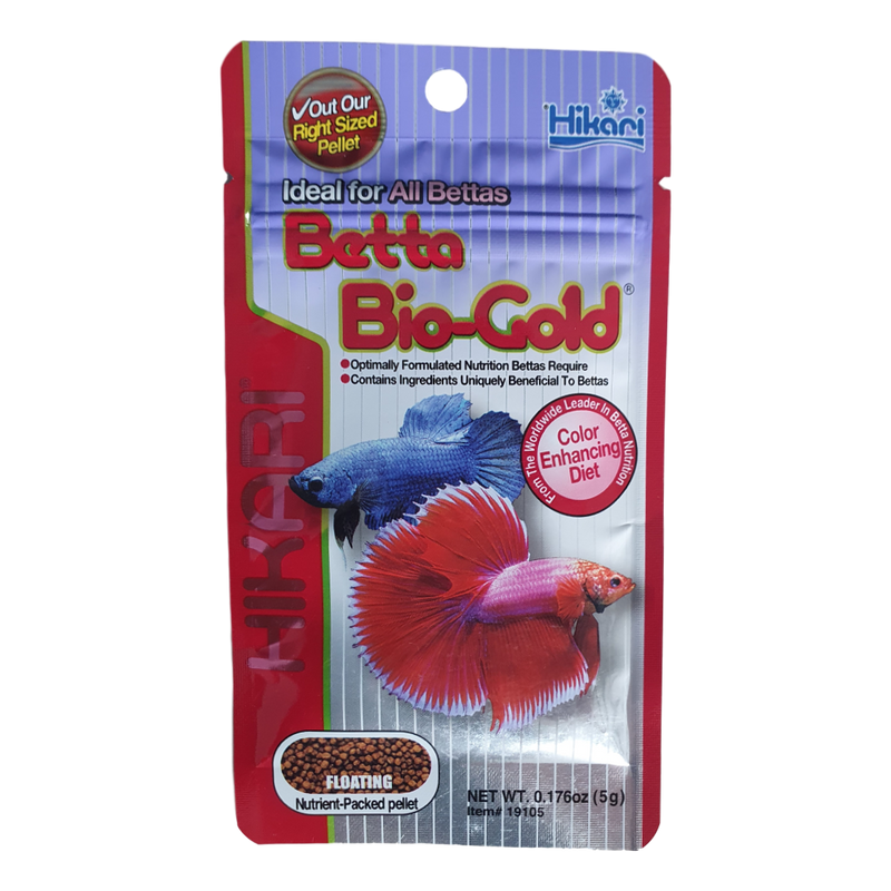 Hikari Betta Bio-Gold Baby | Mini Floating Pellets | 5G - RBM Aquatics