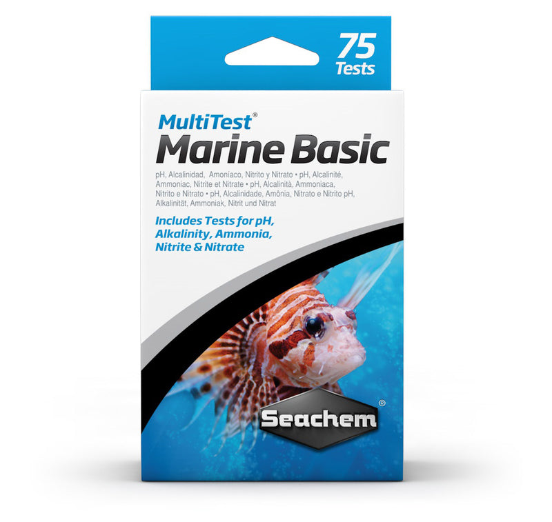 Seachem Multitest Marine Basic - RBM Aquatics