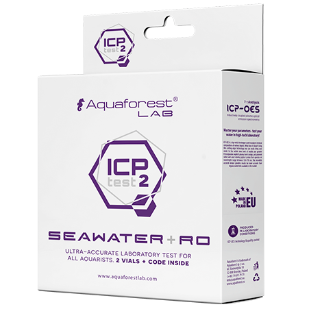 Aquaforest Lab ICP test 2 Seawater + RO